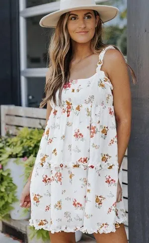 Floral Dress Multi Size XL thumbnail 5
