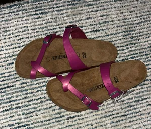 Birkenstock pink  sandals thumbnail 2