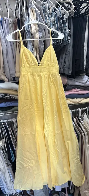 Yellow Maxi Dress Size M thumbnail 2
