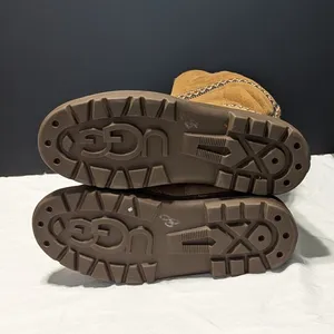 UGG Sundance Revival Shearling Boots Sheepskin Chestnut Tan Womens 7 Winter Cozy thumbnail 5