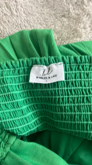 bobbles and lace Boutique Green Dress thumbnail 5