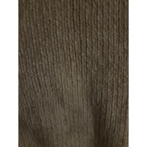 Spice‎ It Up Vintage Tan Ribbed Zip Up Cardigan Sweater Small Acrylic Knit Taupe thumbnail 2