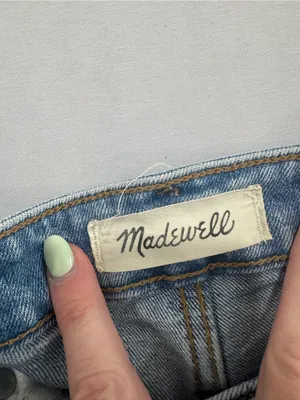Madewell The Curvy Perfect Vintage Jean Short Sz 29 thumbnail 4