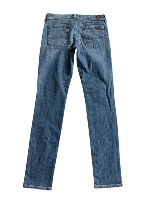 7 FOR ALL MANKIND Roxanne Medium Wash Jeans Size 28 thumbnail 6