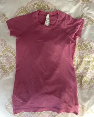 Lululemon Swiftly Tech Pink Short Sleeve thumbnail 1