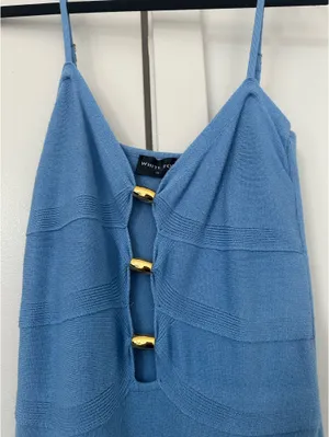 White Fox Blue Maxi Dress thumbnail 5