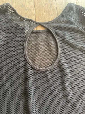 Femme First black top, pool cover up, medium thumbnail 4