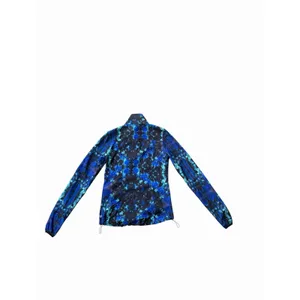 Fabletics Ninety Six Windbreaker Blue Lava Jacket Athletic Zip Blue Back XS thumbnail 10
