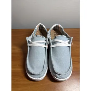 Hey Dude Wendy Boho Light Denim Women's Size US 9 Slip On Loafers thumbnail 3