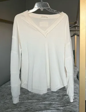 New In White Sweater thumbnail 1