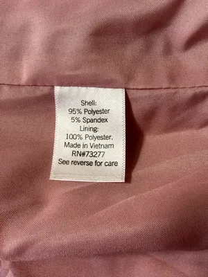 Nine West Blush Pink Plaid Single-Button Blazer Size Medium NWOT thumbnail 6