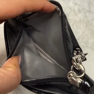 COACH Black Canvas Wristlet thumbnail 3