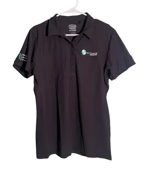 Ogio Women's Size Large Polo Shirt Black Mythics Consulting 2013 Intern Program thumbnail 1