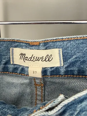 NWT Madewell The Low Slung Taper Jeans thumbnail 6