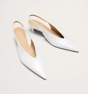 Banana Republic Italian leather slingback pump thumbnail 1