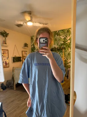 Christian graphic oversized T-shirt thumbnail 2
