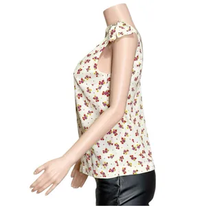 SÉZANE Lara Blouse, Mindy Print, FR36/US4 thumbnail 6