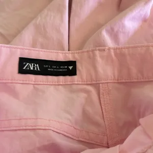 Nwot Zara Wide Leg Cotton Bloggers Fave Wide Leg Pant Super High Rise Large thumbnail 5