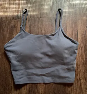Cropped tank top Gray thumbnail 1