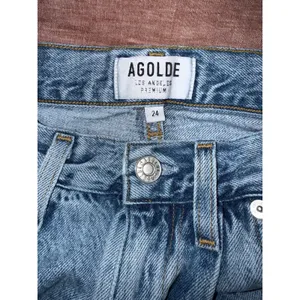 AGOLDE High Rise Straight Leg Jeans Size 24 thumbnail 3