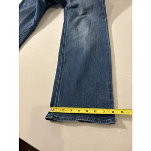 Old Navy Wow Bootcut Jeans Women Size 12 Blue Medium Wash Mid Rise Stretch Denim thumbnail 5