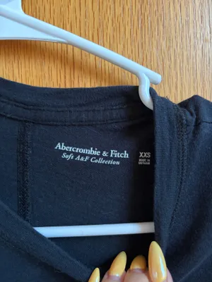Abercrombie & fitch relaxed tee black thumbnail 2