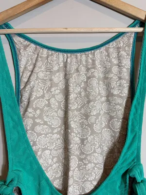 Free People free-est Pamela One Piece Swimsuit Women's Medium Mermaid Green NWT thumbnail 12