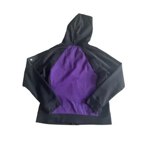RALPH LAUREN Active LRL Purple Black Hoodie Sweatshirt Size M thumbnail 2