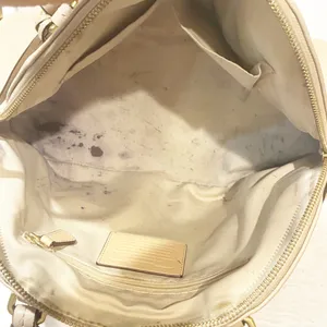 COACH F25671‎ B4/Sand Peyton Cora Dome Satchel FLAWED Shoulderbag thumbnail 6