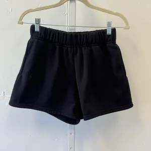 Kamo Fitness CozyTec Sweatshorts Small High Rise Athletic Fleece Lined Black thumbnail 2