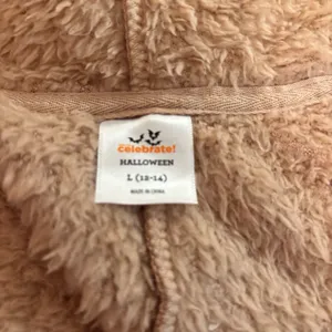 Celebrate Halloween Sloth Union Suit Womens L 12-14 Plush Hooded Pajama‎ Costume thumbnail 9