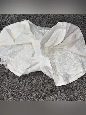 AKIRA White Lace Skirt thumbnail 6