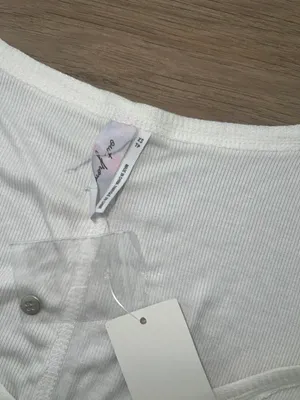 Urban Outfitters brand new button up long sleeve white xs thumbnail 2