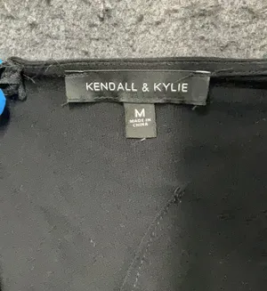 Kendall + Kylie Black Jumpsuit thumbnail 3