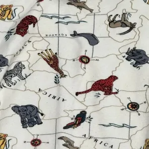 Northern Isles Vintage 90’s Africa Turtleneck Shirt Top Women’s Large thumbnail 2