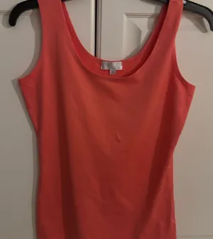A'NUE classic orange tank top. Size‎ medium. thumbnail 1