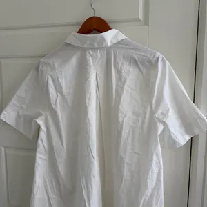 Gap White Oversized Dress Poplin Color thumbnail 6