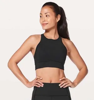 Lululemon Get Your Peek On Bra - Black - Size 6 thumbnail 1