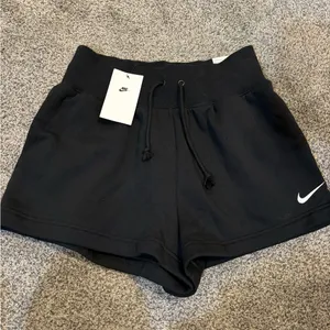 Nike Black Sweat Shorts thumbnail 1