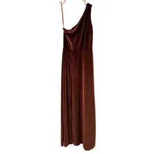 Baltic Born Dress Women’s Size Medium *Altered Tatiana Velvet One Shoulder Maxi thumbnail 2