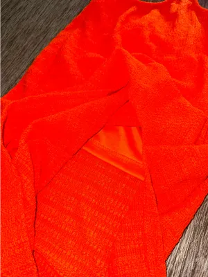 Shein Maxi Dress Orange thumbnail 4