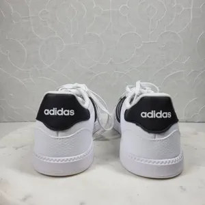 Adidas Breaknet Sleek Sneakers Womens 7 White Black 3 Stripes Athletic Shoes New thumbnail 11