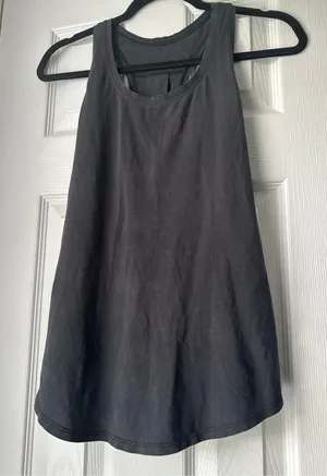lululemon athletica Black Racerback Tank thumbnail 1