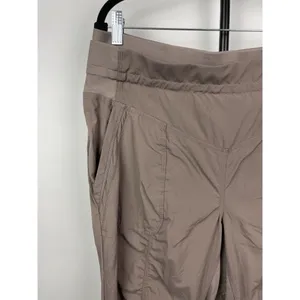 Indygena Nakato Crop Capri Taupe Brown‎ Hiking Outdoor Athletic Pull On Pants XL thumbnail 5