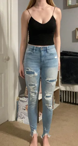American Eagle Outfitters Super Hi-Rise Jegging thumbnail 1