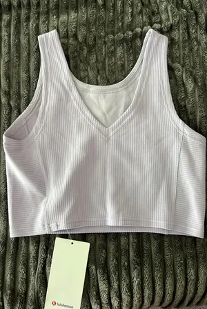 Lululemon Ribbed Softstreme Cropped Tank thumbnail 1