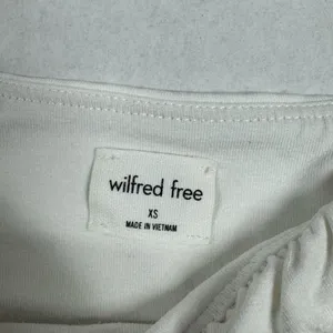 Aritzia Wilfred Free - Orbit Tank - White Crop Top -‎ Size XS. thumbnail 5