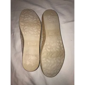 Esprit Espadrille Mule Size 9.5 Natural Linen Summer Slide Casual Shoe Neema thumbnail 7