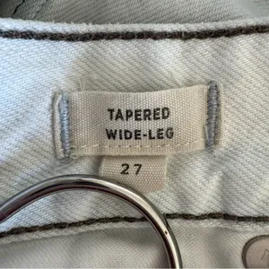 Madewell Tapered Wide Leg Jeans H5843 Size 27 thumbnail 11