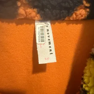 FREE PEOPLE MOVEMENT Rocky Ridge‎ Jacket Fleece size Small Black, Orange Print thumbnail 7